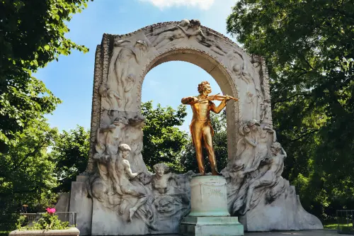 Johann Strauss Statue Roaming Atlas