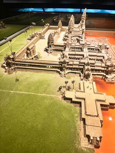 Angkor National Museum Angkor Wat Model Roaming Atlas