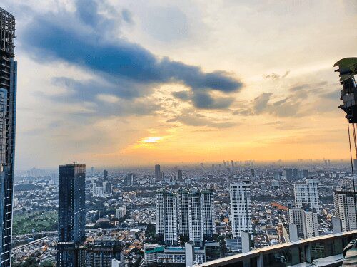 Central Jakarta Itinerary Rooftop View Roaming Atlas