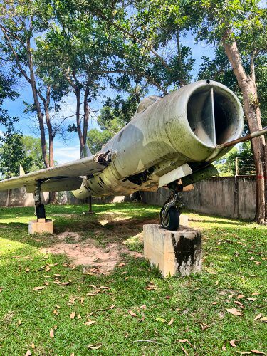 Russian War Airplane used during Khmer Rouge Unrest Roaming Atlas Siem Reap Itinerary