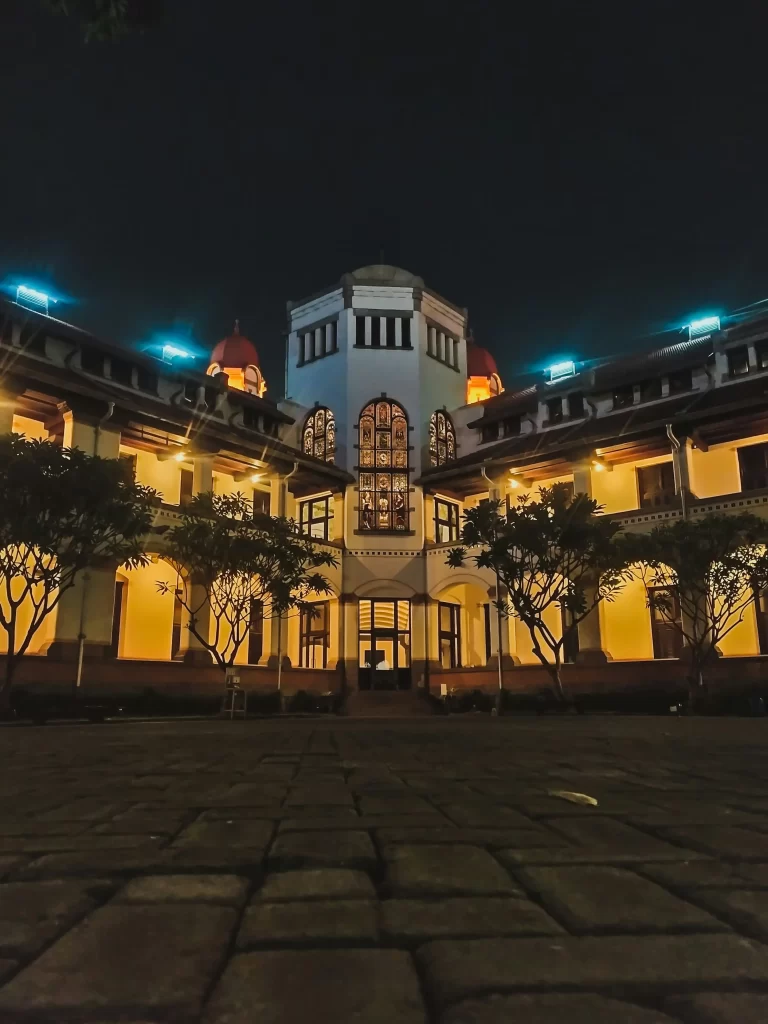 Lawang Sewu Night in Semarang